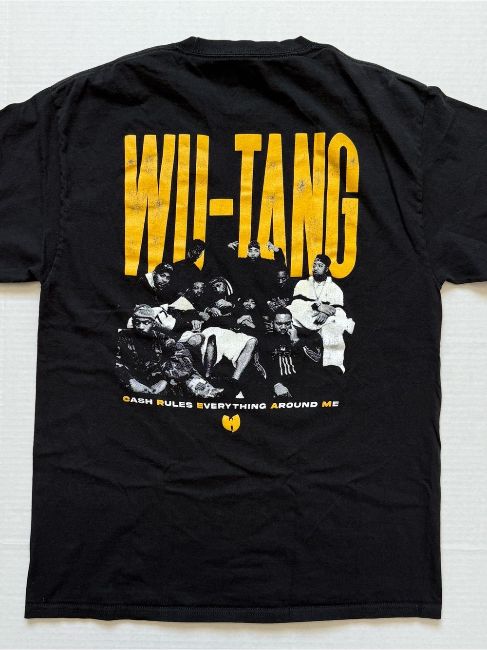 🔴Wu-Tang Shirt Size Large WuTang Group Pic Black Tshirt